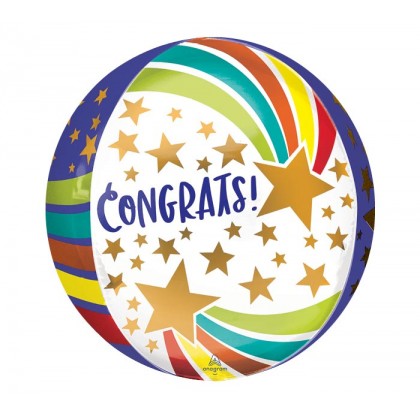 G20 16" Congrats Stars Orbz® XL™