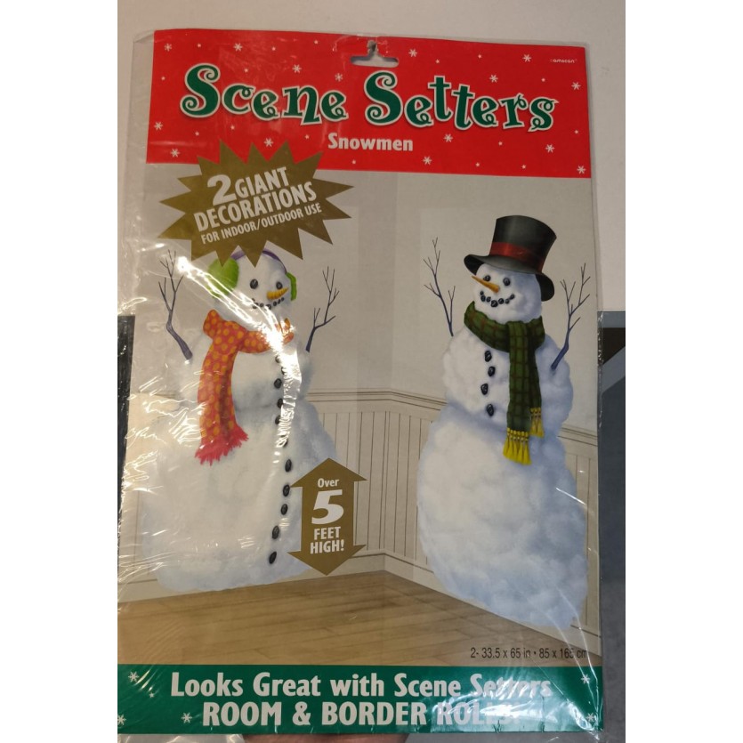 SNOWMAN SCENE SETTERS