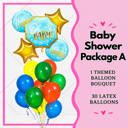 Baby Shower Balloon Package